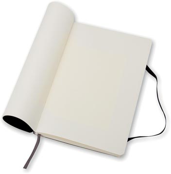 Moleskine notitieboek 13 x 21 cm blanco zwart-4