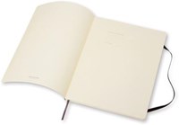 Moleskine Notitieboek XL 190x250mm Blanco Zwart-1