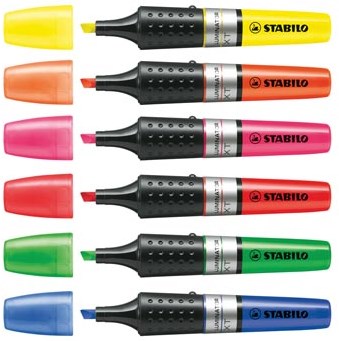 Stabilo Markeerstift Luminator geel-2