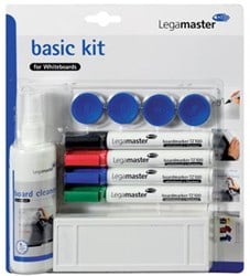 Legamaster basic kit voor whiteboards 10-delig