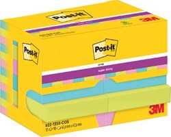 Post-It Super Sticky Notes Cosmic 90 vel 476 x 476 mm pak van 12 blokken
