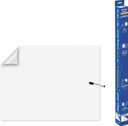 Legamaster Magic-Chart whiteboard folie, ft 90 x 120 cm, wit, effen, rol van 15 vel