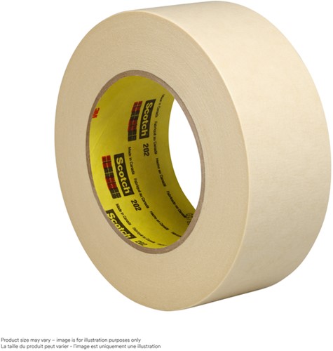Afplaktape Scotch 202 19mmx50m creme