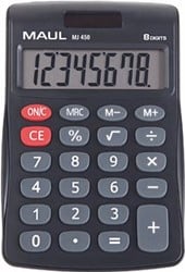 MAUL bureaurekenmachine MJ 450 junior zwart