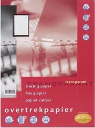 Kalkpapier 50 vel A4 geperforeerd Multo