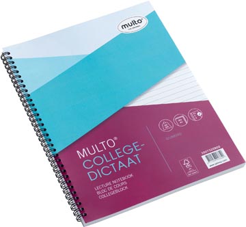 Multo Collegeblok A4 gelinieerd