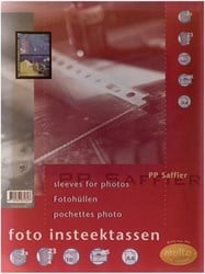 Foto showtas A4 2 vakken pk/10