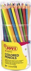 Jovi Kleurpotlood Woodless, doos van 48 stuks