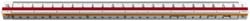 Driekantige schaallat Rotring 1:20; 1:25; 1:50; 1:75; 1:100 en 1:125