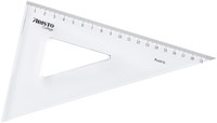 Meetdriehoek Aristo 20 cm 30/60graden transparant-2