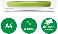 Leitz ILAM Home Office lamineermachine A4 2x125 micron compact design groen-2