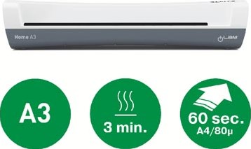 Leitz iLAM Home lamineermachine A3 2x75 micron wit-2