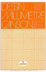 Millimeterpapier A3 Canson lichtbruin