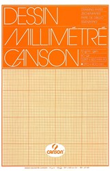 Millimeterpapier A3 Canson lichtbruin