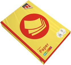 Kopieerpapier Fastprint A4 160gr zwavelgeel 250vel