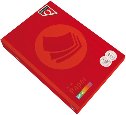 Kopieerpapier Fastprint A4 120gr felrood 250vel