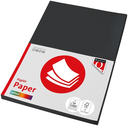 Kopieerpapier Fastprint A4 120gr zwart 100vel
