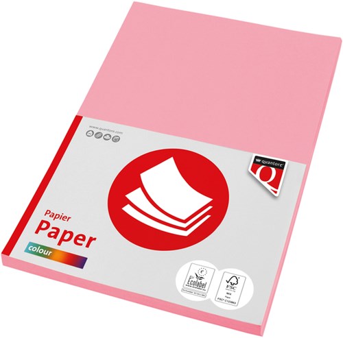 Kopieerpapier Fastprint A4 120gr roze 100vel