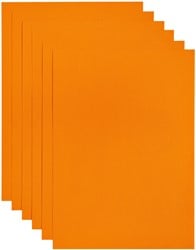 Kopieerpapier A4 200gr 6vel oranje