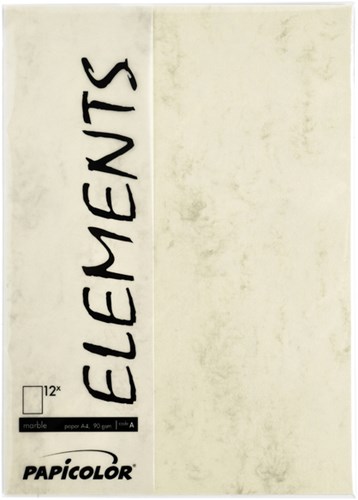 Kopieerpapier A4 200gr 6vel marble ivoor-2