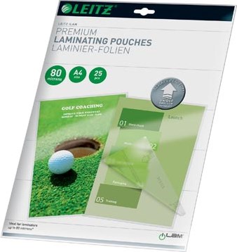 Lamineerhoezen A4 Leitz iLam 2 x 80 micron 25 stuks