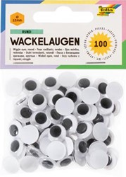 Folia knutseloogjes rond 12 mm