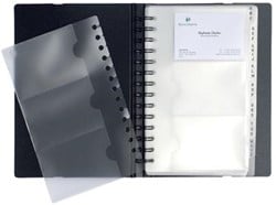 Exacompta Visitekaartenmap Exactive 20 x 14,5 cm 120 insteektassen