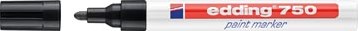 Edding verfstift 750 zwart lakmarker 1-2 mm-2