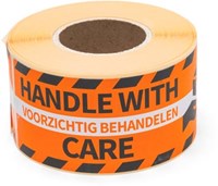 Rillprint etiketten Voorzichtig behandelen, ft 46 x 125 mm, rol van 250 stuks