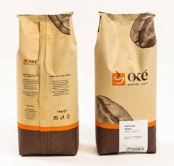 Oké koffiebonen zak van 1 kg Espresso Royal