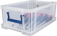 Opbergbox 10 liter transparant Bankers Box-3