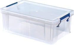 Opbergbox 10 liter transparant Bankers Box