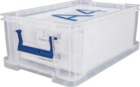 Opbergbox 10 liter transparant set van 4 stuks Bankers Box-2