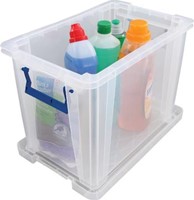Transparante opbergbox 18,5 liter Bankers Box-3