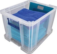 Opbergbox 36 liter transparant Bankers Box-2