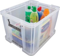 Opbergbox 36 liter transparant Bankers Box-3