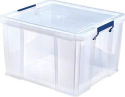 Opbergbox transparant 48 liter Bankers Box