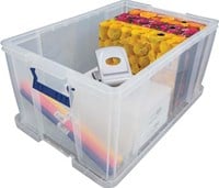 Opbergbox groot 70 liter transparant Bankers Box-2