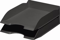 Brievenbakje Durable Eco zwart A4 stapelbaar-2