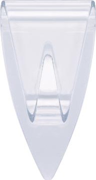 Tesa klevende Haak voor Transparant en Glas draagvermogen 200 g blister van 5 stuks-2