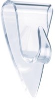 Tesa klevende Haak voor Transparant en Glas draagvermogen 200 g blister van 5 stuks-5