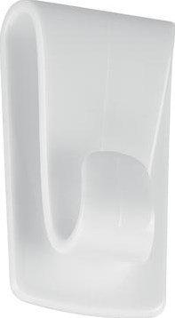 Tesa Klevende Haak, draagkracht 0,5 kg, behang en pleisterwerk, wit, 2 haken en 3 strips-3