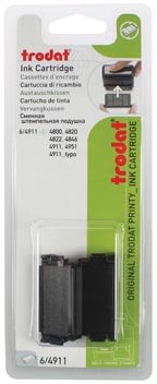 Trodat vervangkussen zwart voor stempel 4911/4820/4822/4846