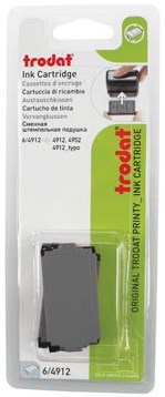 Trodat vervangkussen zwart voor stempel 4912