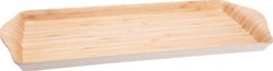 Dienblad hout van bamboevezel 38,3 x 17,2 Cosy