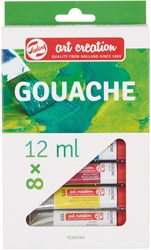 Gouache Talens Art Creation 8 kleuren