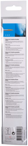 Penseel Talens Art Creation filament rond assorti set à 3st-3