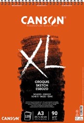 Canson schetsblok XL 29,7 x 42 cm A3 blok van 120 blad