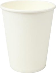 Beker uit karton 150 ml wit pak van 100 stuks