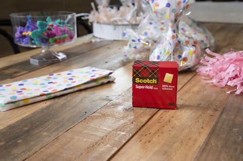 Plakband Scotch 700 Super Hold 19mmx25.4m transparant. Pak van 6 stuks-2